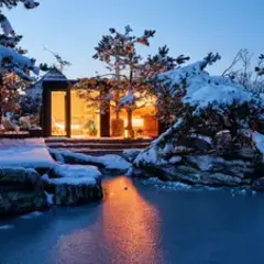Outdoor-Sauna