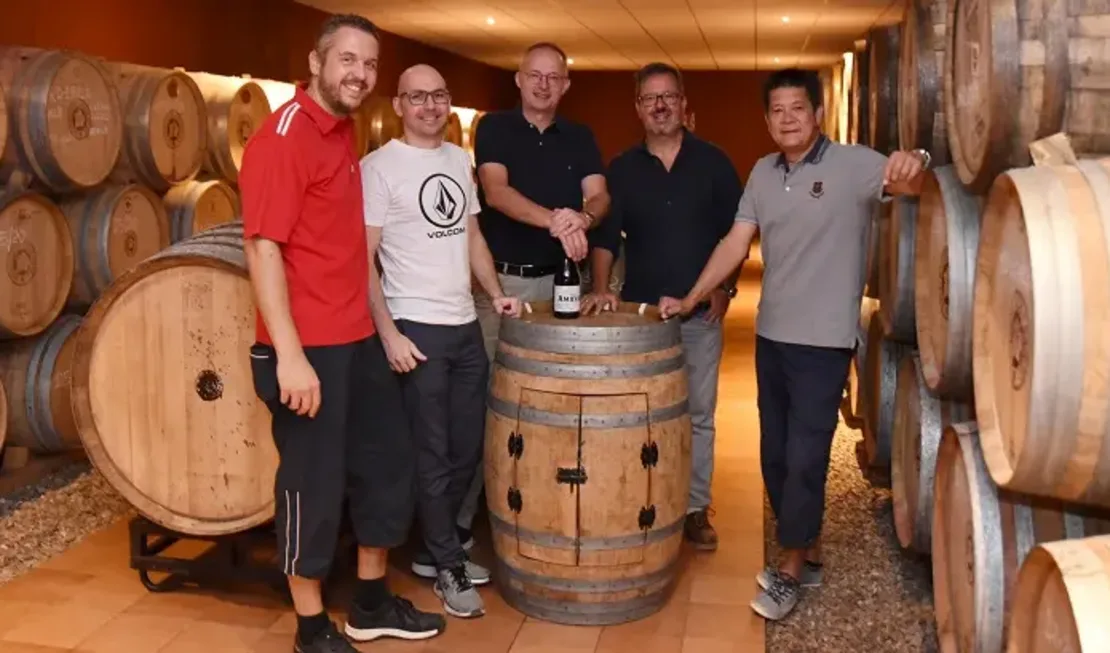 Das Gerstl-Team auf Besuch bei Rodriguez Sanzo