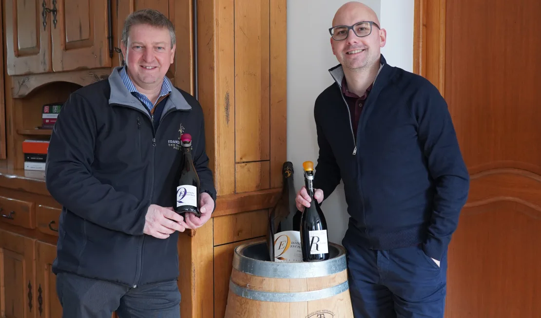 Franck Pascal und Marcio Hamann