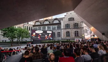 Movie-Wine-Pairing-Wettbewerb am diesjährigen Hofkino in Zürich.