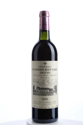 Rotwein, Château La Mission Haut-Brion, 1981, Château La Mission Haut-Brion