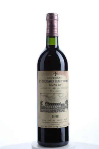 Rotwein, Château La Mission Haut-Brion, 1981, Château La Mission Haut-Brion