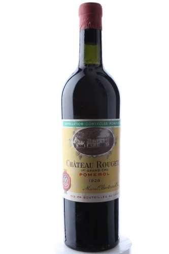 Rotwein, Château Rouget, 1928, Château Rouget