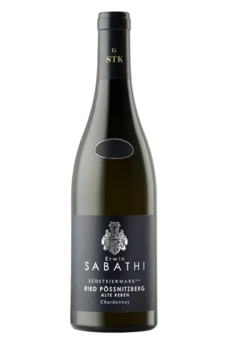 Weisswein, Ried Pössnitzberg Alte Reben Chardonnay, 2020, Weingut Erwin Sabathi