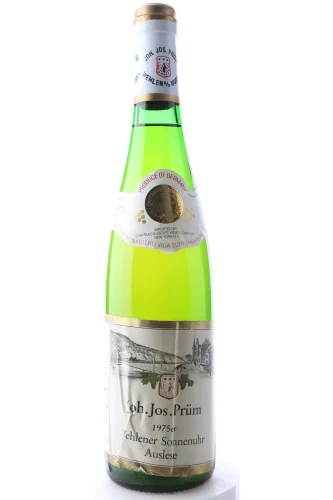 Süsswein, Wehlener Sonnenuhr Riesling Auslese, 1975, Weingut Joh. Jos. Prüm