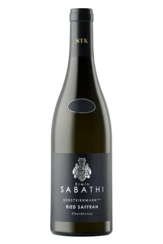Weisswein, Ried Saffran Chardonnay, 2022, Weingut Erwin Sabathi