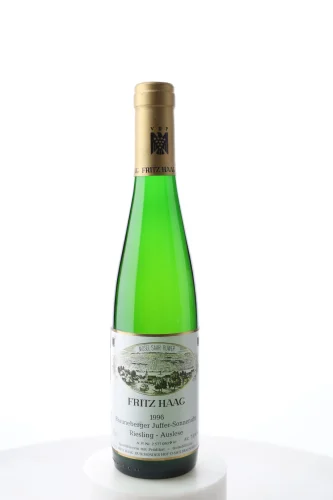 Süsswein, Brauneberger Juffer Sonnenuhr Riesling Auslese Nr. 9 Goldkapsel, 1996, Weingut Fritz Haag