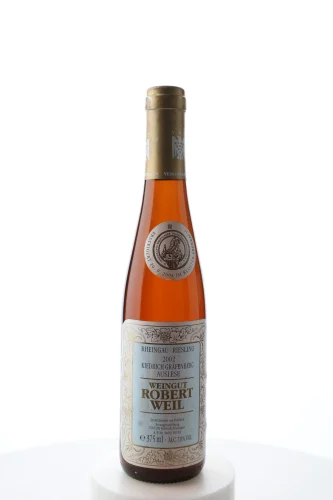 Süsswein, Riesling Kiedrich Gräfenberg Auslese Goldkapsel, 2002, Weingut Robert Weil