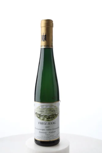 Süsswein, Brauneberger Juffer Sonnenuhr Riesling Auslese Nr. 9 Goldkapsel, 1997, Weingut Fritz Haag