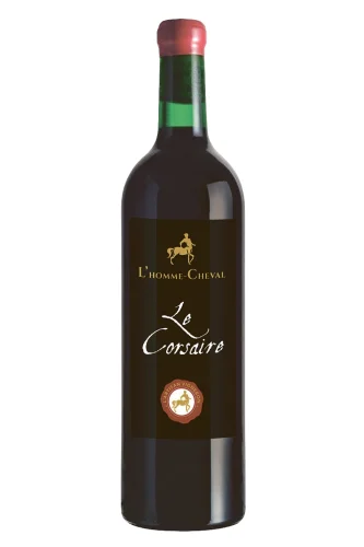 Rotwein, Le Corsaire, 2021, Domaine Léandre-Chevalier