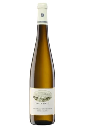 Weisswein, Brauneberger Juffer Sonnenuhr Riesling Spätlese, 2022, Weingut Fritz Haag
