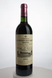 Rotwein, Château La Mission Haut-Brion, 1982, Château La Mission Haut-Brion