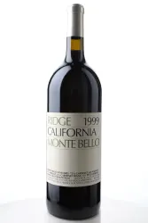 Rotwein, Monte Bello, 1999, Ridge Vineyard