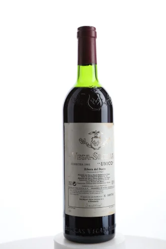 Rotwein, Vega Sicilia Unico, 1981, Bodegas Vega Sicilia, S.A.