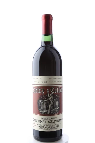 Rotwein, Cabernet Sauvignon Trailside Vineyard, 1989, Heitz Wine Cellars