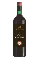 Rotwein, Le Corsaire, 2022, Domaine Léandre-Chevalier