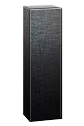 Geschenkkarton schwarz, für 1 Flasche 75cl, Geschenkkarton schwarz