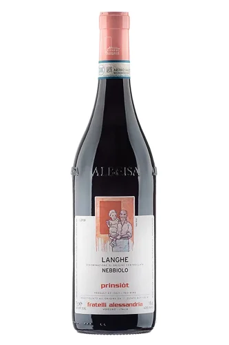 Rotwein, Langhe Nebbiolo Prinsiot, 2022, Fratelli Alessandria