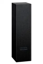 Geschenkkarton schwarz, für 1 Magnum 150cl, Geschenkkarton schwarz mit Logo