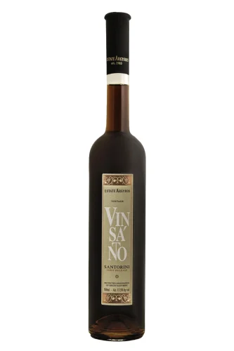 Süsswein, Vinsanto First Release naturally sweet white wine, 2017, Estate Argyros