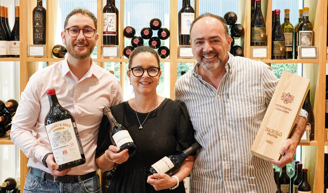 Das Shop-Team in Zug