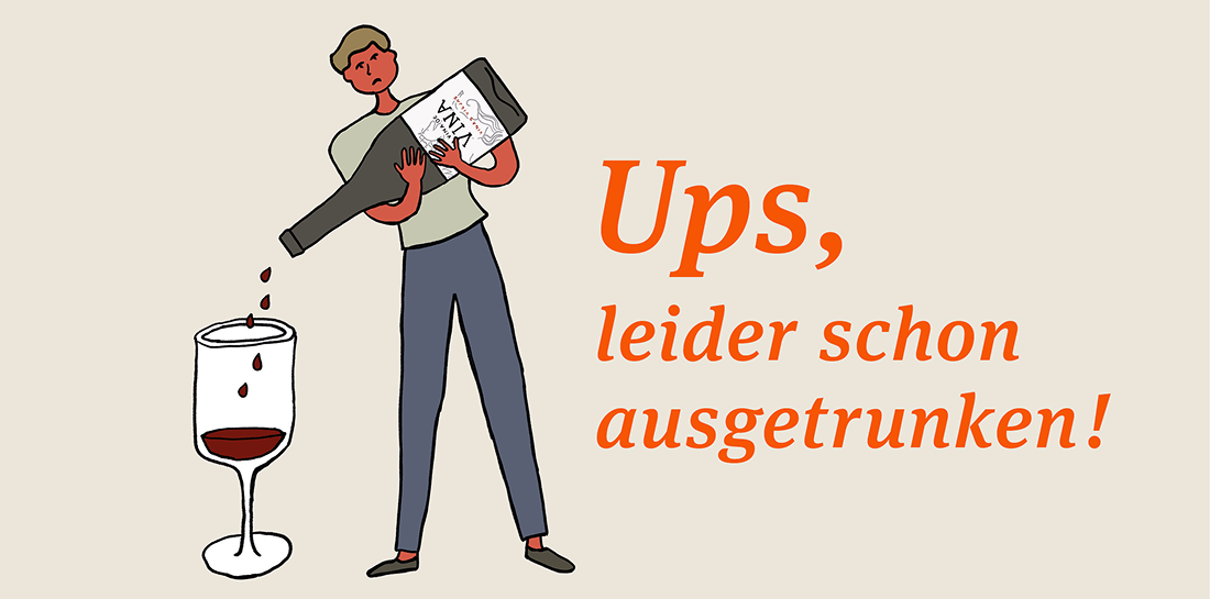 Ups, leider schon ausgetrunken!