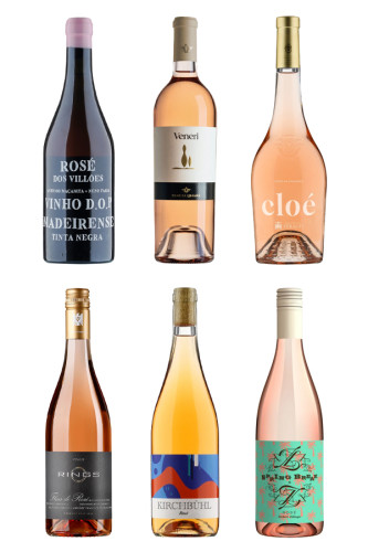 Rosé, 6 Rosé aus 6 verschiedenen Ländern