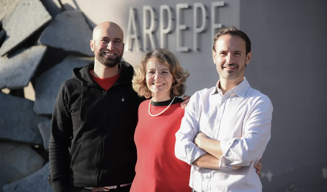 Emanuele, Isabella & Guido (v.l.n.r.)